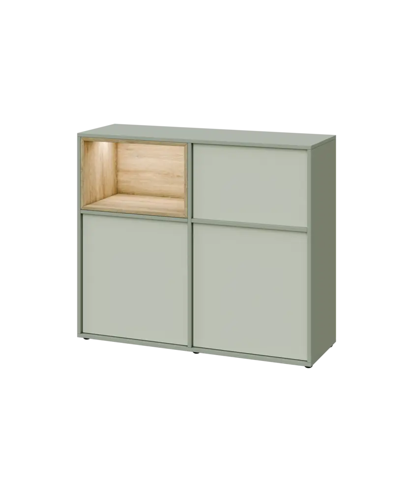 ERY D1241 L dolní modul, 2-dveřová/nika, 1000x1200x400, levý, vodní